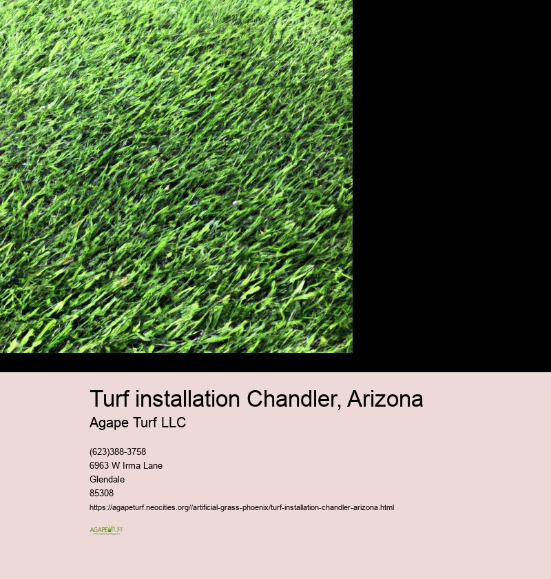 turf installation Chandler, Arizona
