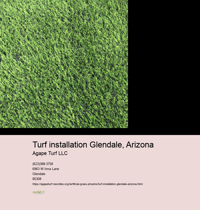 turf installation Glendale, Arizona